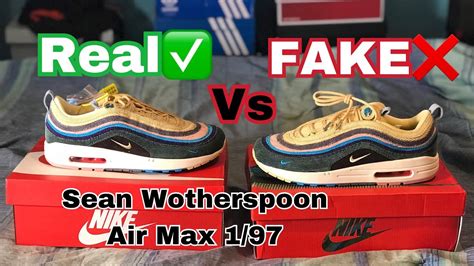 nike air max 1 97 sean wotherspoon real vs fake|air max 97 drawing.